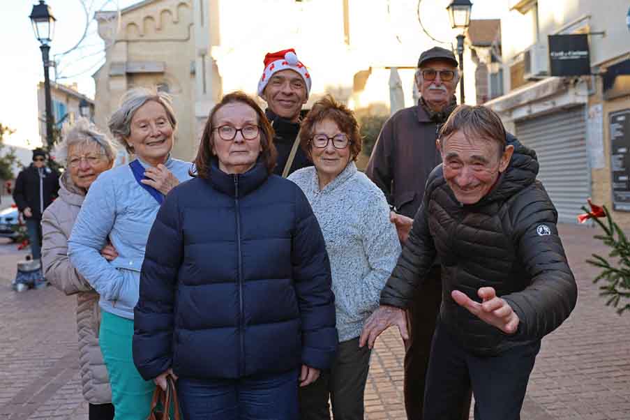 Tout le monde est ravi de sa sortie organisée par la résidence Occitalia de Montpellier, l'Orangerie du Château Levât