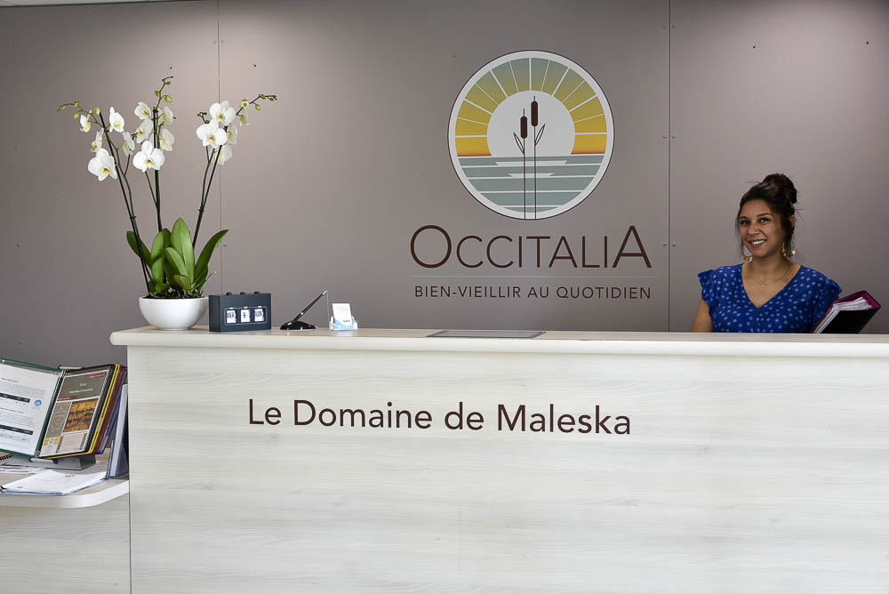 Accueil au Domaine de Maleska - Residence Services Seniors Occitalia
